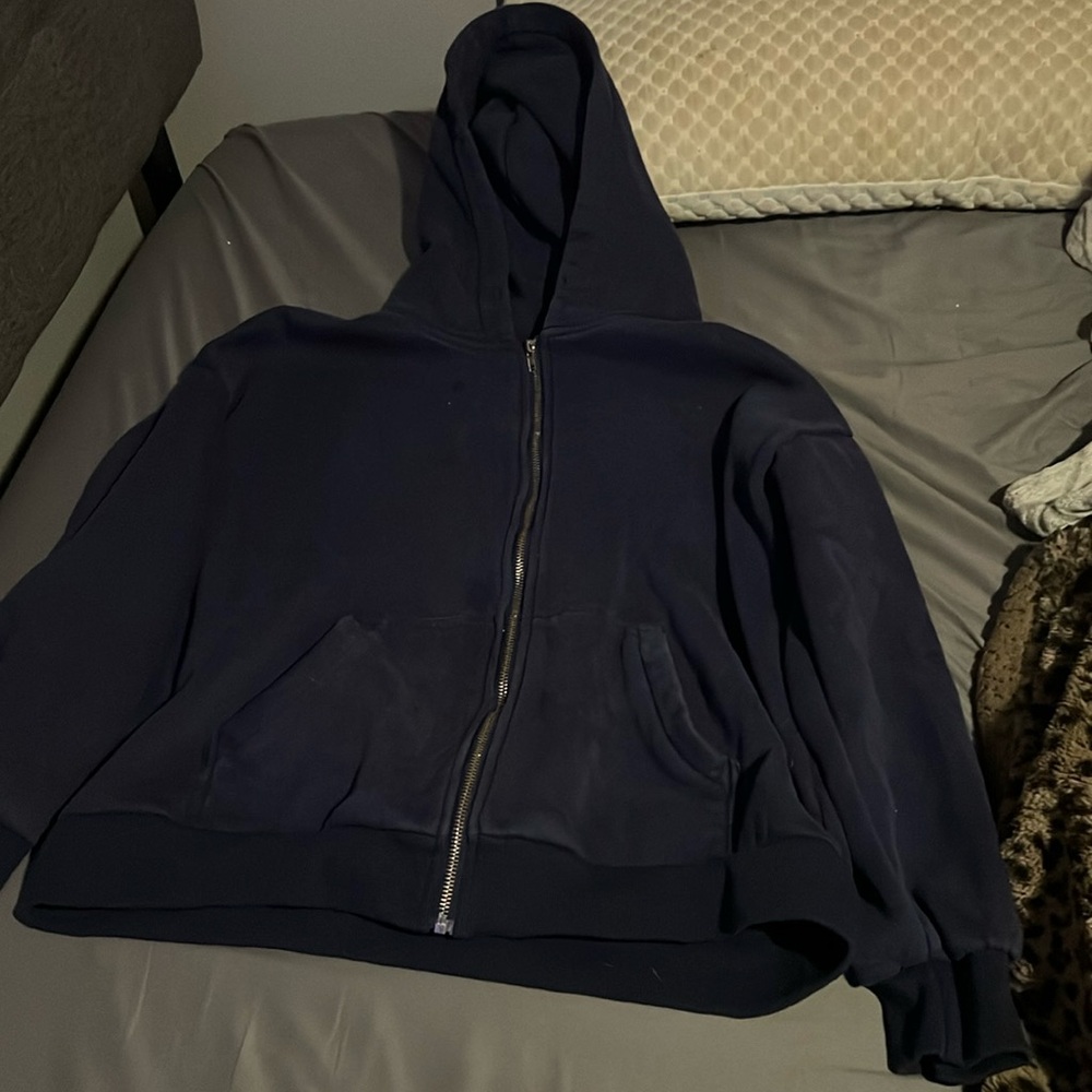 EFAN Navy Blue Oversized Hoodie